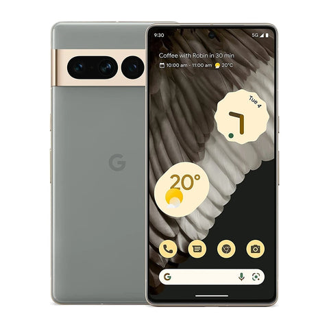 Google Pixel 7 Pro 5G, 12GB RAM, 128/256/512GB ROM, écran 6.7" AMOLED NFC, Google Tensor G2 Octa Core, téléphone Android déverouillé, Original Phone