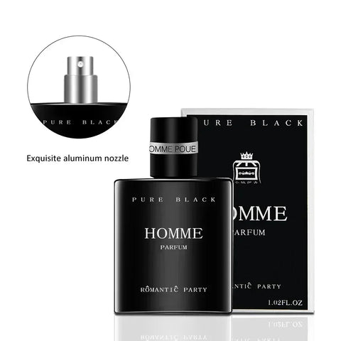 Vaporisateur Désodorisant parfum Pure Black, homme, persistant, 30ml