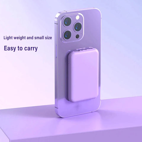 Batterie Xiaomi externe magnétique sans fil, 20000mAh, Charge Rapide, Mince et Compacte, Portable, Accessoires pour Téléphone Portable