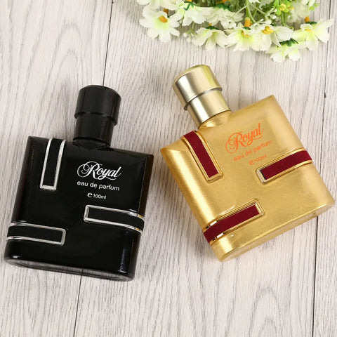 Vaporisateur Eau de parfum Royal Black pour homme, aromatique, 100ml