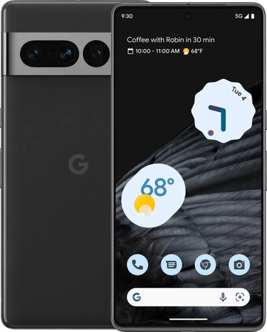 Google Pixel 7 Pro 5G, 512GB ROM 12GB RAM, écran 6.7" AMOLED NFC, Google Tensor G2 Octa Core, téléphone Android déverouillé, Original Phone