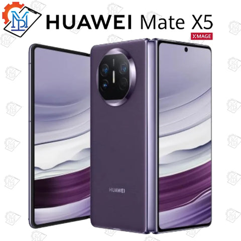Huawei Mate X5 256Go ROM, 12Go RAM, écran pliable, téléphone Mobile Phone, écran 7.85" en en verre Kunlun, HarmonyOS 4.0 Kirin 9000S Octa Core Smartphone, Neuf