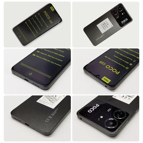 POCO C65 Global Version 6GB + 128GB/8Go + 256Go, MediaTek Helio G85 6.74", Résolution affichage 90Hz, 50MP Triple Camera, batterie 5000mAh, NFC