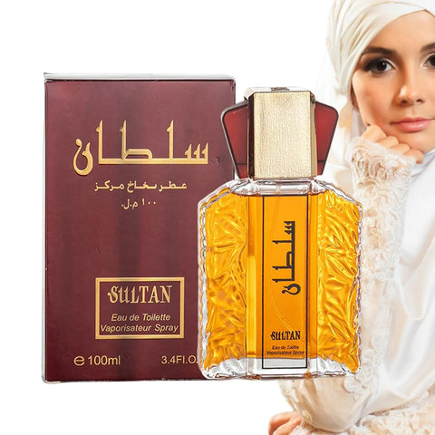 Vaporisateur de parfum Sultan pour homme, femme, Arabe, unisexe, 100ml